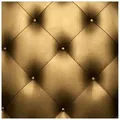 Wallario Tischplatte Goldene Ledertür (1 St), für Ikea Lack Tisch geeignet schwarz