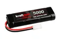 Kraftmax RC Hochleistungs Akku mit Tamiya-Stecker - 7,2V / 5000mAh / NiMH - Racing-Pack Inline L2x3