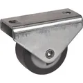 Parkett Bockrolle (Transportrolle) Rad ø 30 mm Tragkraft 35 kg verzinkt grau