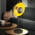 Schreib Tisch Lampe Arbeits Zimmer Schein Werfer Decken Fluter Leuchte Gold verstellbar