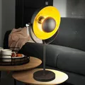 Tisch Lampe Arbeits Zimmer Schein Werfer Decken Fluter Leuchte Gold verstellbar