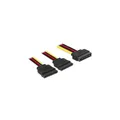 60174 - Kabel Power SATA 15 Pin zu 2 x SATA HDD - gerade