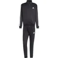 adidas 3S FL Trainingsanzug Herren in black, Größe S