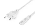 5m Stromkabel Euro Kabel C7 Netzkabel Strom Kabel Eurostecker TV HiFi Blu-Ray