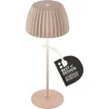 Brilo Akku-Tischleuchte Riffle Dimmbar Touch Beige