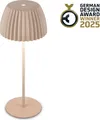 LED Tischlampe Akku LED Tischleuchte Dimmbar Kabellos Touch Aussen/Innen