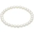 Rafaela Donata Perlenarmband weiß, Armband Muschelkernperle weiß weiß 19 cm