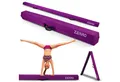 CCLIFE Balancetrainer Schwebebalken für Zuhause Kinder 240/270cm Balken Turnen, Grün, Lila