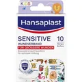 HANSAPLAST Kids Pflasterstrips sensitive 6x7 cm 10 ST