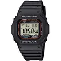 Funkchronograph CASIO G-SHOCK, schwarz (schwarz, rot), Armbanduhren, Herren, Solaruhr, Armbanduhr, Herrenuhr,digital,bis 20bar wasserd.Resinarmband