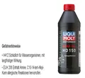 1 L Motorrad Gear Oil HD 150 Getriebeöl Dose Kunststoff vollsynthetisch