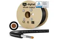HB-DIGITAL Solarleitung H1Z2Z2-K Solarkabel 4mm2 PV Kabel Photovoltaik Solarkabel, Solarstecker, (30000 cm), TÜV Rheinland zertifizierte PV Kabel