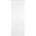 Bestlivings Flächenvorhang Blickdicht 60x245cm, Schiebegardine als Raumteiler (Weiß) mit Klettband Befestigung inkl. Flächenvorhangtechnik und Beschwerungsstange