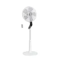 Rowenta Standventilator Turbo Silence Extreme, 14 Geschwindigkeitsstufen, 32 dB Silent Night Modus, Fernbedienung, Oszillation, höhenverstellbar, Luftzirkulation bis 8,2 m, weiß, VU5690F0