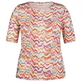 Rabe Print-Shirt orange 44