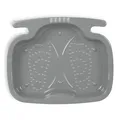 INTEX 29080 - Fußbad (grau, 56x46x9cm) Leiter Wanne Fußwanne Leiterwanne Pool