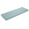 sleepling Bankauflage 120x50 cm türkis, Sitzkissen Outdoor & Indoor, Bankpolster, Bezug waschbar, Unterseite Antirutsch, Made in EU