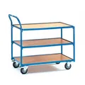 Fetra Hauptartikel 2752 Tischwagen Stahl pulverbeschichtet Traglast (max.): 250 kg Brillantblau (RAL 5007)