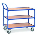Fetra Transportgeräte mtpfg2752 Wagen Tablett Griff schräger Schneide, 3 ohne Bördel 1000 mm x 600 mm Plattform