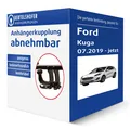 Auto Hak Anhängerkupplung abnehmbar für FORD Kuga III Typ DFK AHK