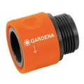 GARDENA 02917-20 Kunststoff Schlauch-Übergangsstück 26,5 mm (G3/4) 1er Set