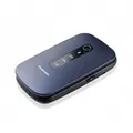 Panasonic KX-TU550 Handy Clamshell- 4G Blau Mit Schlüssel Sos