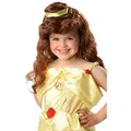 Rubie ́s Kostüm-Perücke Disney's Belle Kinderperücke - Faschingsperücke, Langhaarperücke nach der Vorlage des Disneyfilms 'Die Schöne und das braun