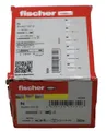 Fischer 50354 Nageldübel 6 x 40/10 S, Nylondübel mit verzinkter Senkkopf, 50 St.