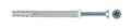 Fischer Nageldübel Ø6 x 40 mm Kunststoff Phillips PH Nagel - 50 Stück - 050354