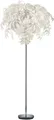 Reality Leuchten Stehlampe Leavy, ohne Leuchtmittel, warmweiß - kaltweiß, Stehleuchte Blatt Design, Fußschalter, exkl 3xE14 max 28W