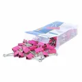 Rapesco 19mm Umklappbar / Ordner Clips - 75 Blatt - Pack 80 - Pink