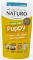 Naturo Mini | Hundeportion 150g - Welpen-Hühnchen mit Kartoffeln und Gemüse 150g