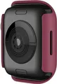 Für Apple Watch Serie 9 8 7 45mm Schock TPU Silikon Hülle Dunkel Rot