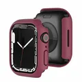 Für Apple Watch Serie 9 / 8 / 7 45mm Schock TPU Silikon Hülle Cover Tasche