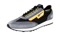 Prada Herren Schwarz Leder Sneaker 2EG276 44.5 EU/UK 10.5