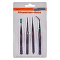 Mannesmann Pinzetten-Set 4teilig Hackensp (M 615)