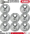 ABUS Diskusschloss Vorhangschloss 25/70 Wendeschlüssel gleichschließend