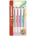 STABILO swing cool Pastel Textmarker farbsortiert, 4 St.