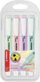 Stabilo® 275/4-08 Textmarker swing® cool Pastel Edition - Etui mit 4 Stiften