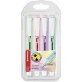 Textmarker STABILO swing cool Pastel Edition 4er Pack Text Marker versch. Farben