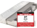 Beco Taschenfederkernmatratze "Maxima Plus, Matratze in 90x200 und vielen weiteren Größen erhältlich", transparent (weiß, neutral), 3 (81 kg - 100 kg), Polyester Bezug, B/L: 140cm x 200cm