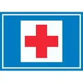 HB-Druck Hinweisschild Richtzeichen Erste Hilfe Symbol Schild, wetterfest, stabil, UV-beständig, kratzfest DIN-A3 297x420mm