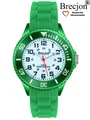 Brecjon Quarzuhr Kinder Armbanduhr glow in the dark 5ATM Silikon, kostenloser Versand