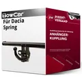 Für Dacia Spring Typ B6M1 (TowCar) Anhängerkupplung horizontal abnehmbar neu