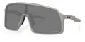 Oakley Sonnenbrille Sutro (Glasfarbe: Prizm black) 2026 titan - 1 Brille mit Hartschalenetui