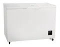 Gorenje FH30EAW Gefriertruhe mit Rollen, 111,4cm Breite, 297 Liter, Gefrierschutz unten -15℃, Elek, Kontrolle, Inverter, Sicherheitsschloss, FastFreeze, BxHxT: 111,4×84,7×63 cm, Weiß