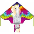 Invento Drachen Simple Flyer Pegasus 120x75 cm, ab 5 Jahren, inkl. Griff mit 25 m Schnur (102151)