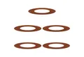 vidaXL Blumentopf geeignet für flache Baumringe 5 pcs Braun Ø40 / 70 cm (5 St)