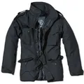 Brandit M-65 Classic Jacke, schwarz, Größe 4XL für Männer
