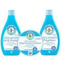 Penaten 3er Set ultra sensitiv Pflegecreme, 400ml Bad & Shampoo und Pflegelotion